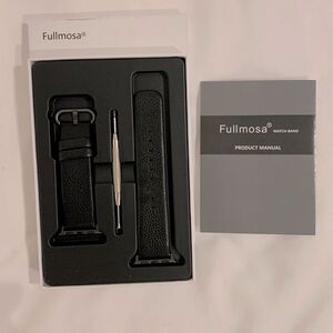 🟢3 items for $20—FULLMOSA leather Apple watch band replacement 38mm leather